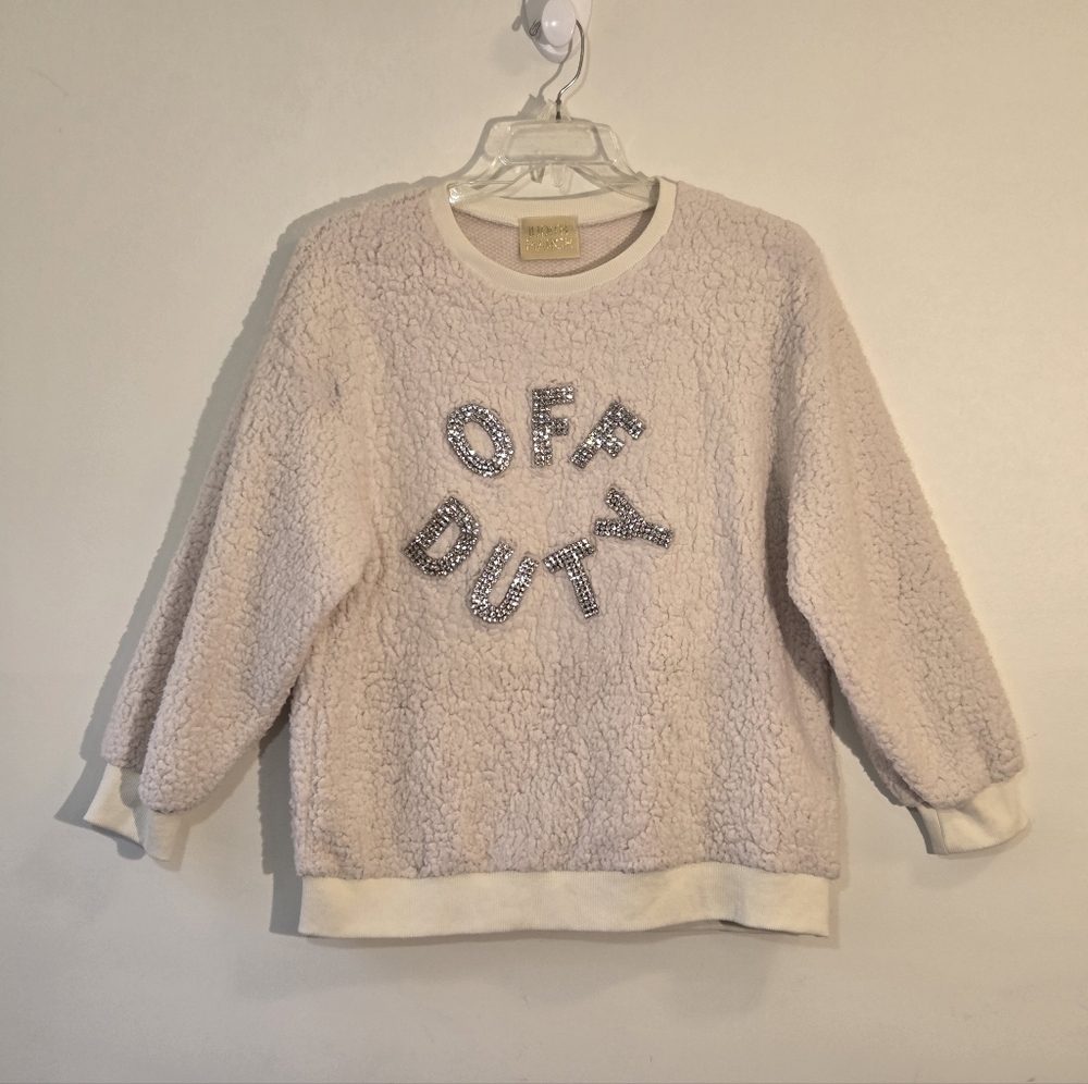 Judith March Off Duty Sherpa Sweater